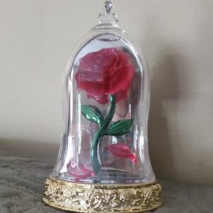 👸🏼Bath & Body Works Disney Princes  Glass Rose in Dome